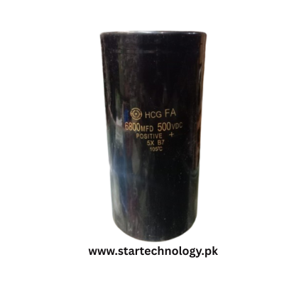 6800µF 500V DC High Voltage Electrolytic Capacitor in Hall Road