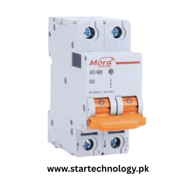 MORA 2P AC MCB Circuit Breaker C-Type 230/400V 20A & 32A in Hall Road