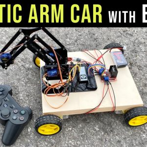 Robtic Arm Car Esp32