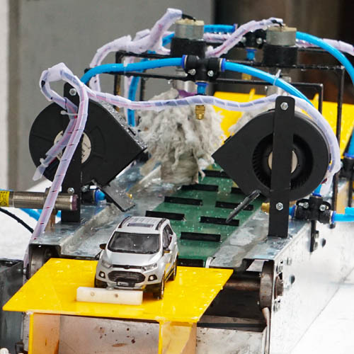 Automatic car wash system Fully Working Final year Project